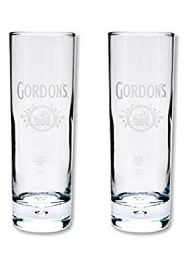 View 2 Gordons London Dry Gin Glasses information
