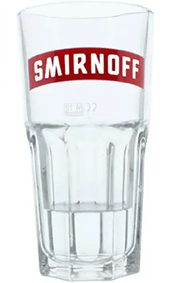 View Smirnoff Vodka Glass information