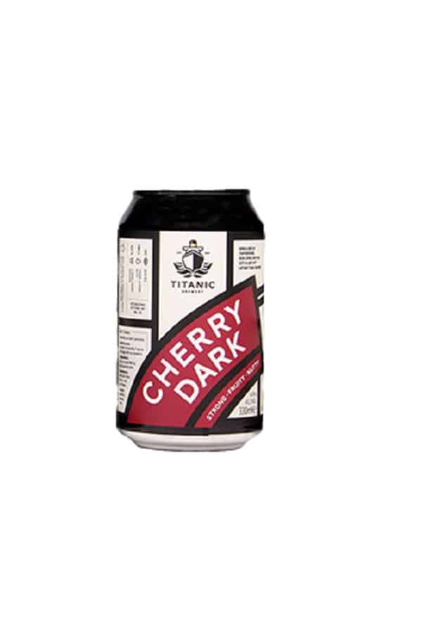 View Titanic Cherry Dark Can pack of 12 information