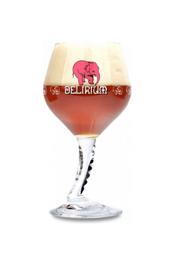 View Delirium Half Pint Beer Glass information