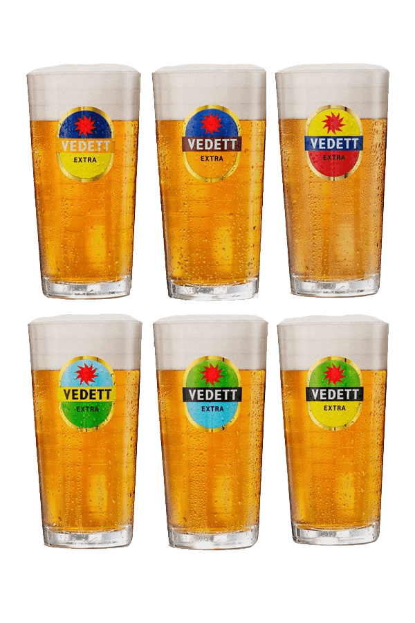 View Vedett Extra Pint Glass information