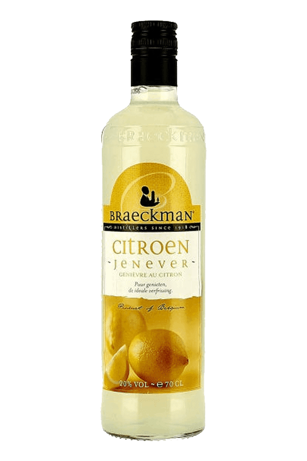 Braeckmans Lemon Jenever Bottle