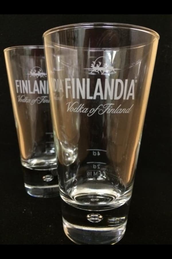 View 2 Finlandia Vodka Glasses information