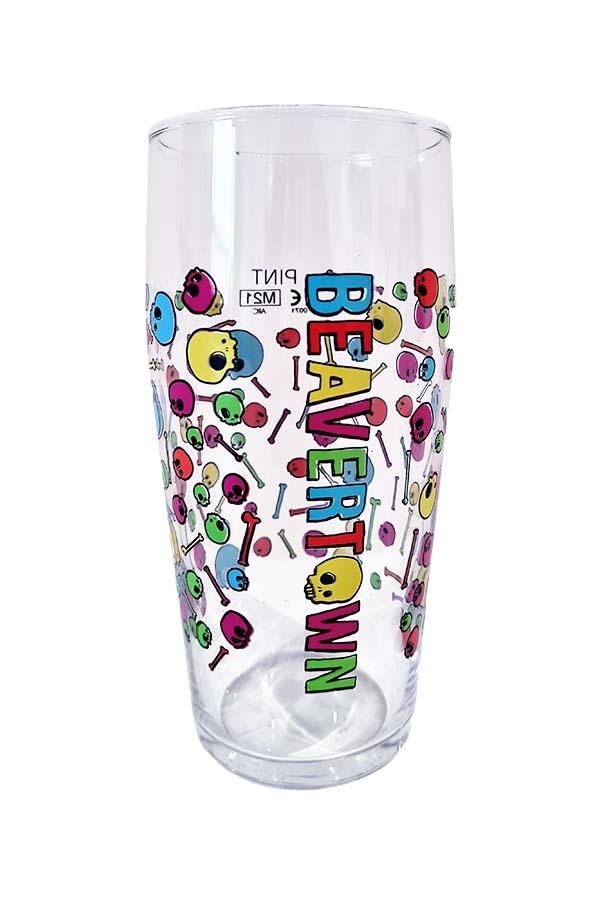 View Beavertown Psychedelic Skulls Pint Glass information