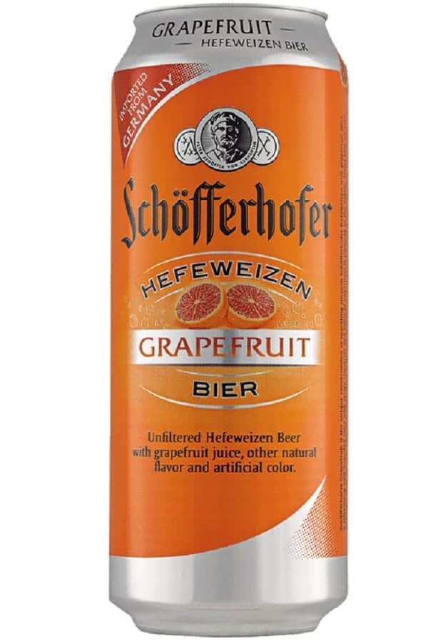 View Schofferhofer Hefeweizen Grapefruit Can information