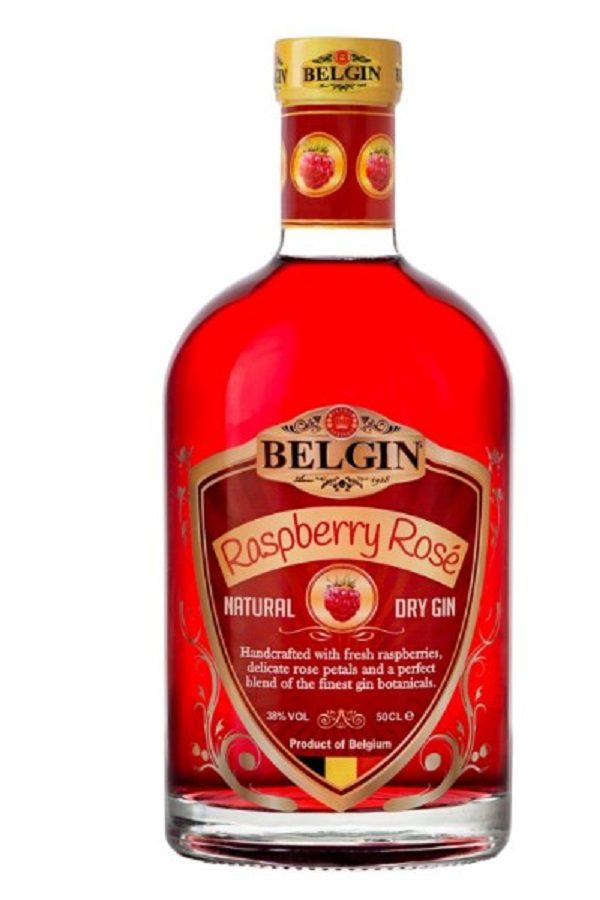 Belgin Raspberry Rose Dry Gin | Buy Belgian Beer Online - Belgian Beer Co