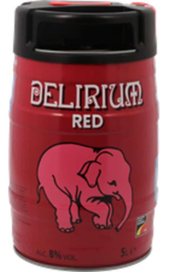 View Delirium Red 5l Party Can Mini Keg information