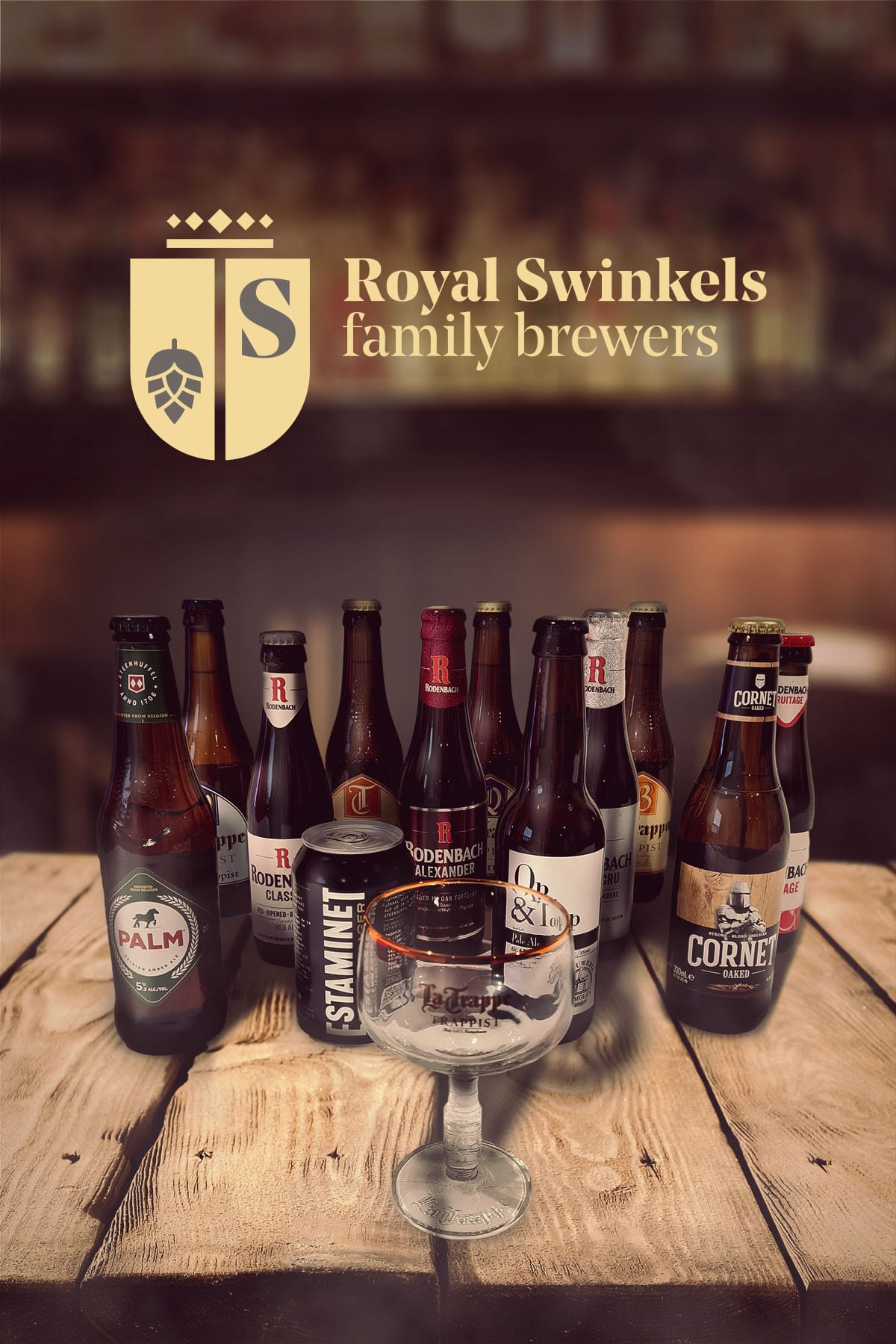 View Swinkels Family Brewers Mixed Beer Case Glass information