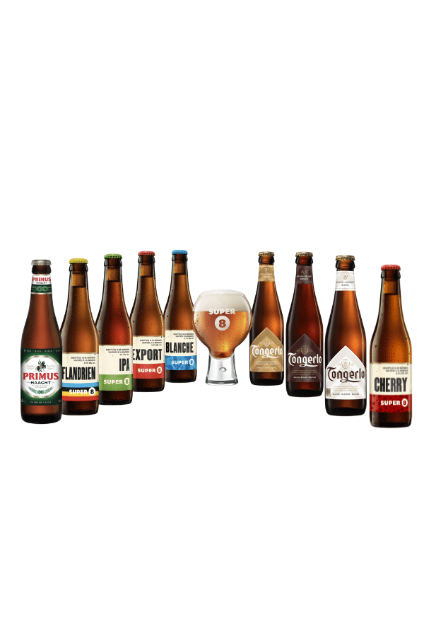 View Haacht Brewery Mixed Beer Case Free Glass information
