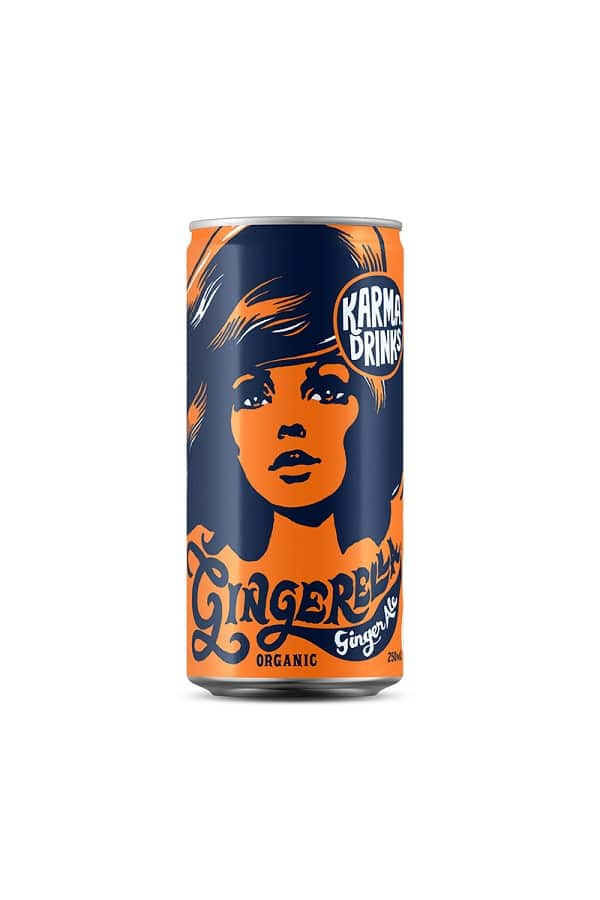 View Karma Gingerella Ginger Ale Can pack of 12 information