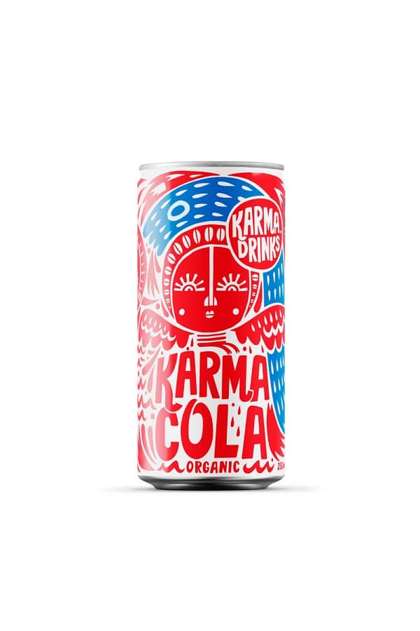 View Karma Organic Cola Can pack of 12 information