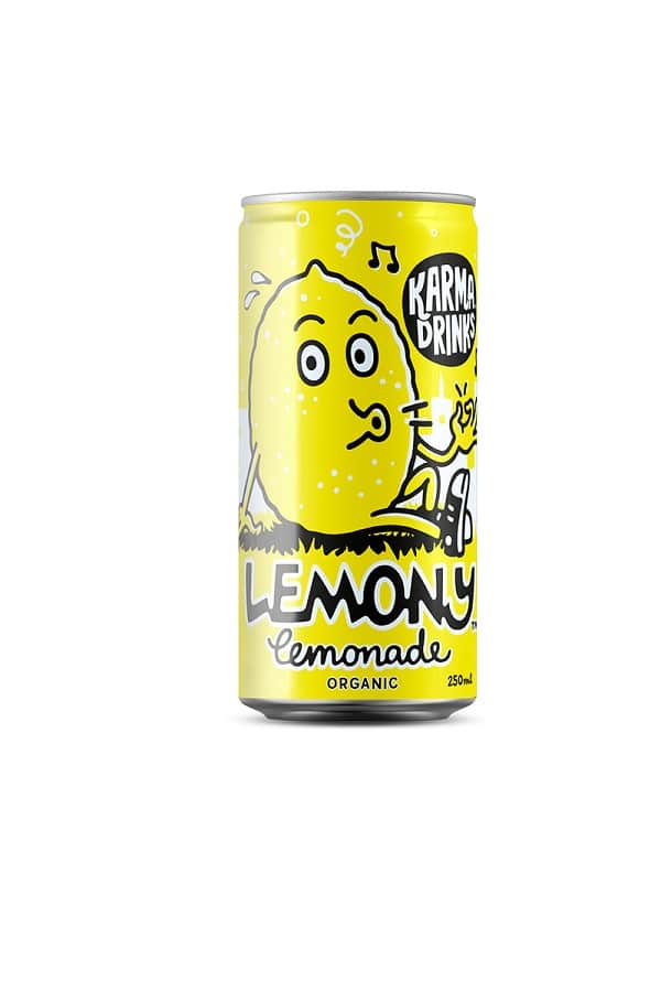 View Karma Lemony Lemonade Can pack of 12 information