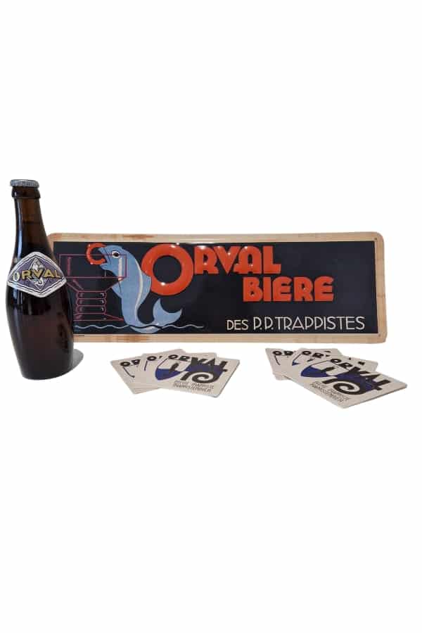 View 18x Orval Beers A Metal Sign 6 Beer Mats information