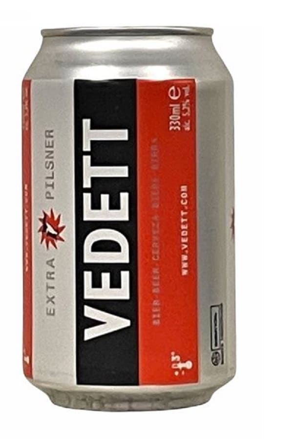 View 12 Vedett Extra Pilsner Cans Beer of the Month information