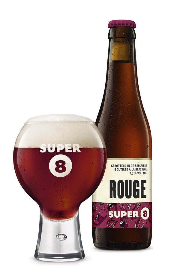 Super 8 Rouge with Glass